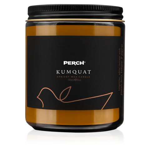 Perch CandleHouse - Kumquat Everyday Amber Candle – Perch® CandleHouse